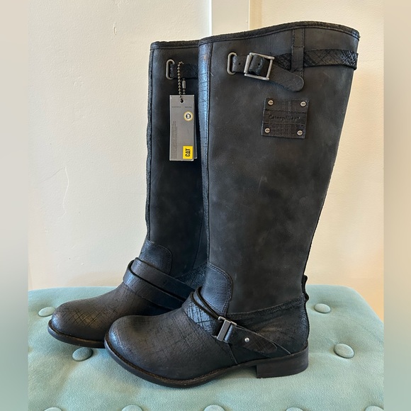 🌶️ *NWT* CAT Caterpillar Corrine Leathers Boots. Size 5.5 - Picture 4 of 7